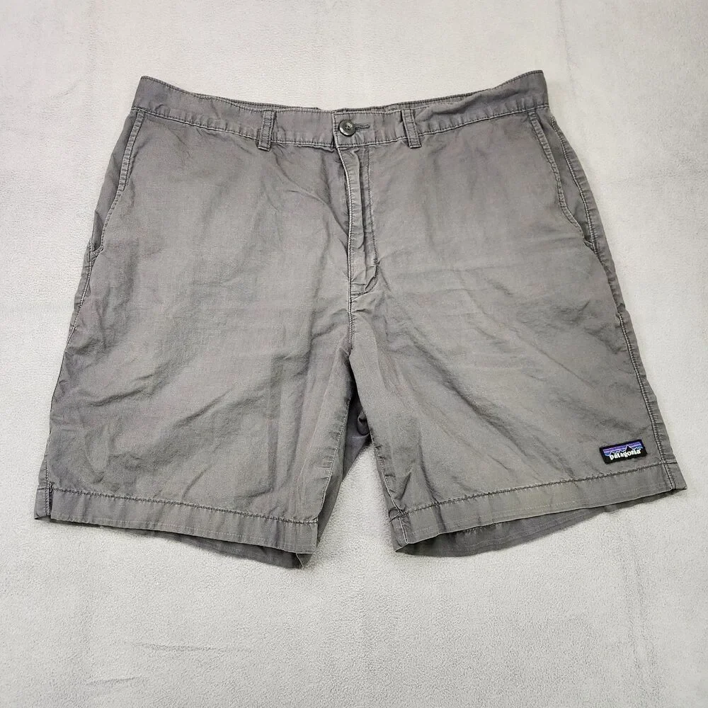 Patagonia Lightweight All Wear Chino Shorts Men 36 Gray‎ 8